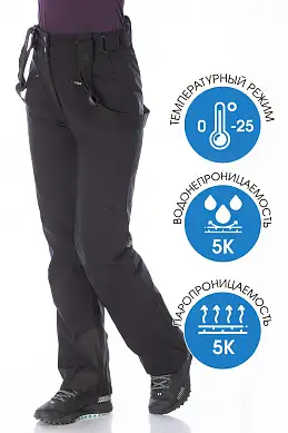 Штаны WHS Черный, 8783473