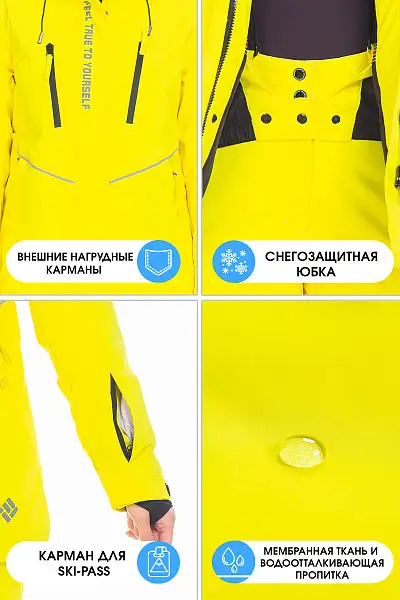 Куртка Forcelab Желтый, 706621