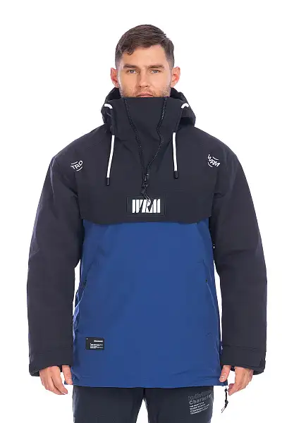 Анорак WHS Темно-синий, 8783504
