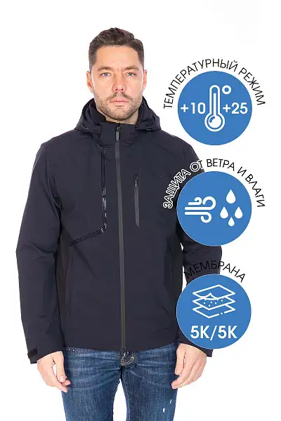 Ветровка Forcelab Темно-синий, 706648