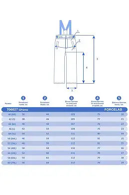 Штаны Forcelab Розовый, 706627