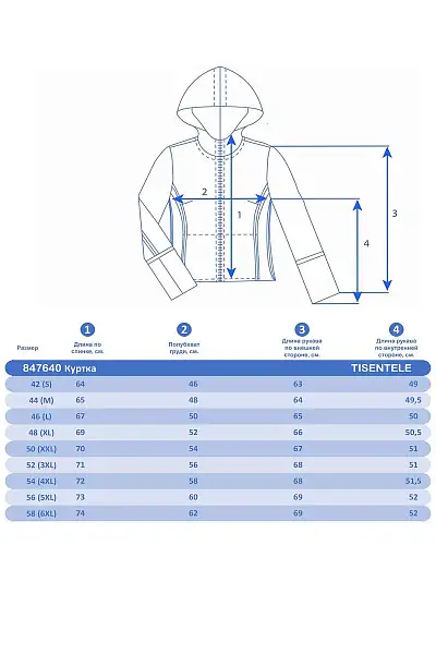 Куртка Tisentele Желтый, 847640