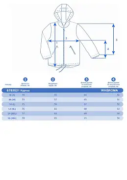 Куртка WHS Черный, 8783521