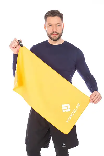 Полотенце Forcelab Оранжевый 40х80, 7066136