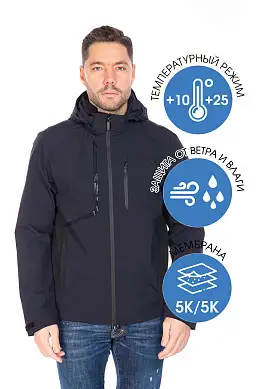Ветровка Forcelab Темно-синий, 706647