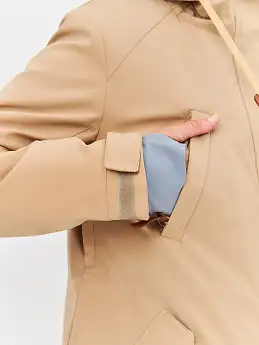 Куртка Tisentele Коричневый, 847672