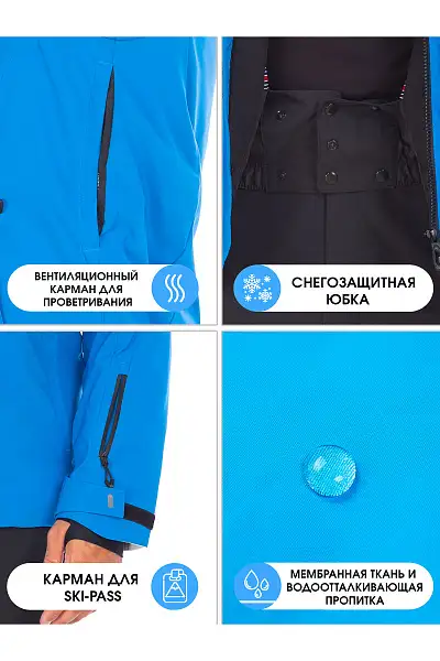 Куртка Forcelab Голубой, 70667