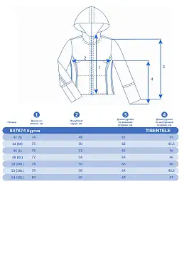 Куртка Tisentele Фиолетовый, 847674