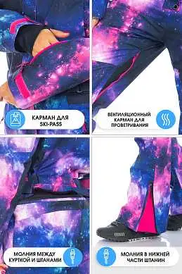 Комбинезон Forcelab Фиолетовый, 706631