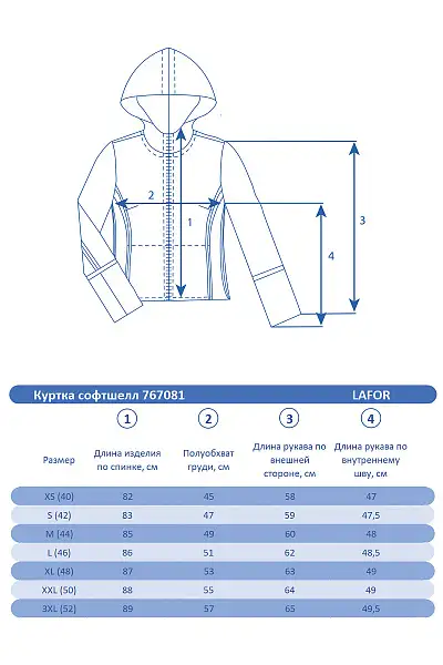 Куртка Lafor Жемчужный, 767081