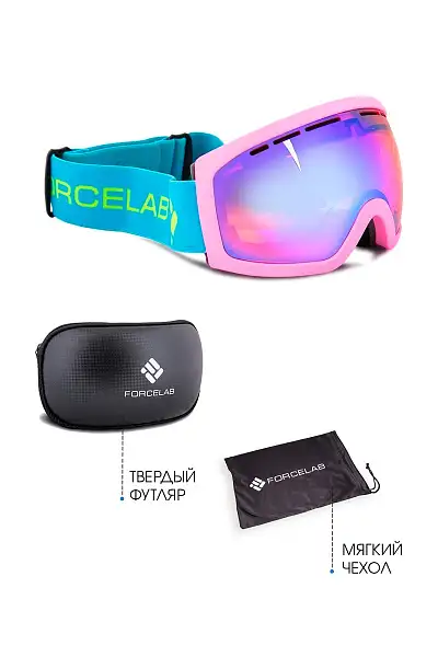 Горнолыжная маска Forcelab Розовый, 706637