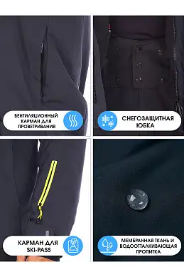 Куртка Forcelab Темно-серый, 70667