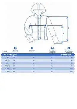 Куртка Tisentele Розовый, 847672