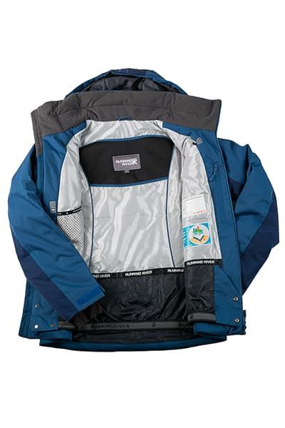 Мужская горнолыжная Куртка Running River Синий, 827831