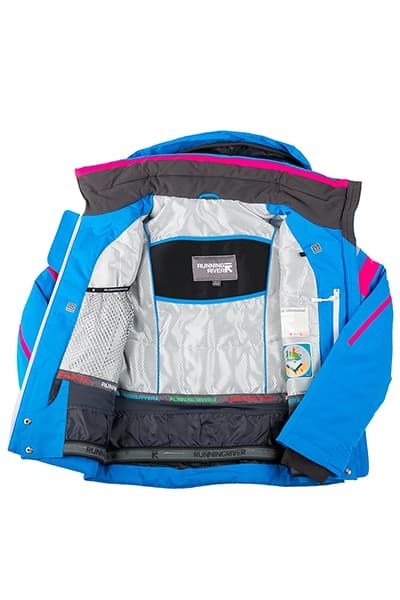 Женская горнолыжная Куртка Running River Голубой, 827828