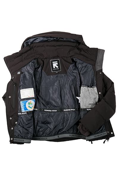Женский горнолыжный Пуховик Running River Черный, 827825