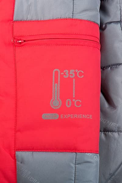 Женская зимняя Парка High Experience Коралловый, 6980290