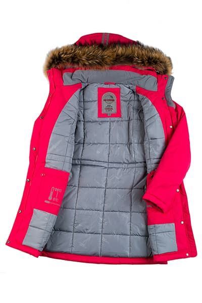 Женская зимняя Парка High Experience Малиновый, 6980290