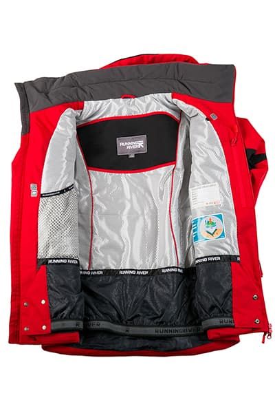 Мужская горнолыжная Куртка Running River Красный, 827831