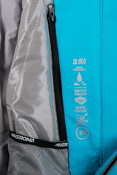 Женская горнолыжная Куртка WHS Бирюзовый, 8783170