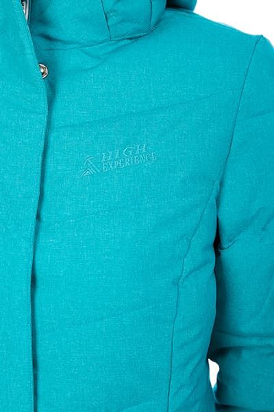 Женский зимний Пуховик High Experience Бирюзовый, 6980291