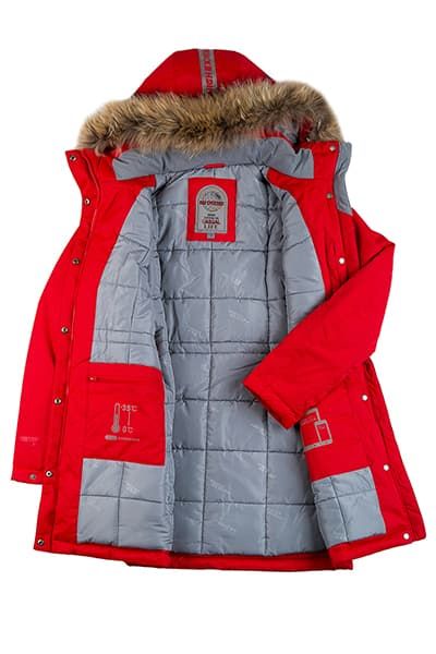 Женская зимняя Парка High Experience Красный, 6980290
