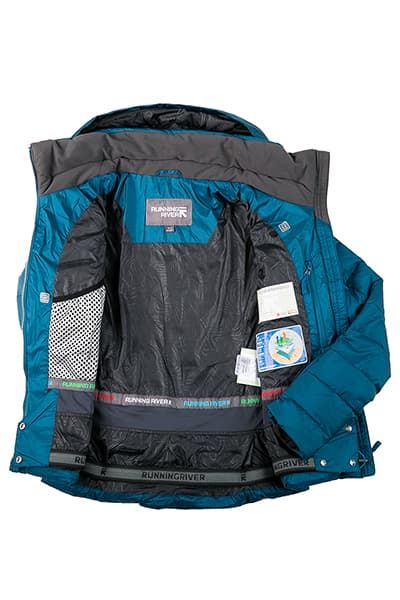 Женский горнолыжный Пуховик Running River Синий, 827826