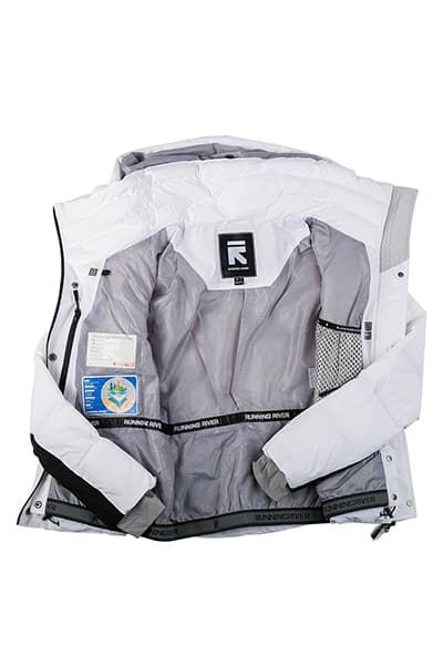 Женский горнолыжный Пуховик Running River Белый, 827825