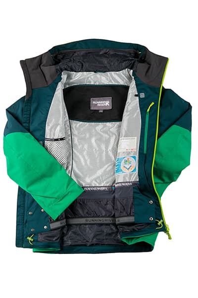 Мужской горнолыжный Костюм Running River Зеленый, 827833K1