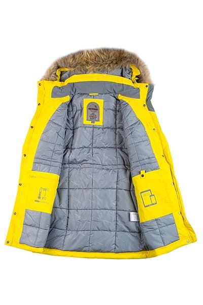 Женская зимняя Парка High Experience Желтый, 6980290