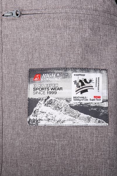 Женский зимний Пуховик High Experience Серый, 6980291