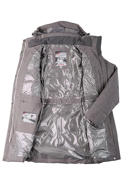 Женский зимний Пуховик High Experience Серый, 6980291