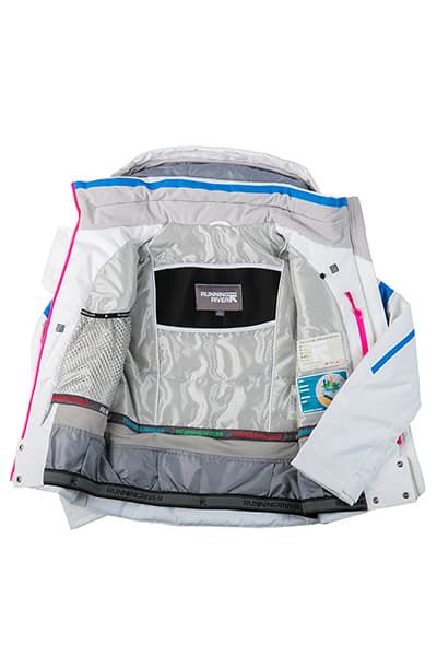 Женская горнолыжная Куртка Running River Белый, 827828