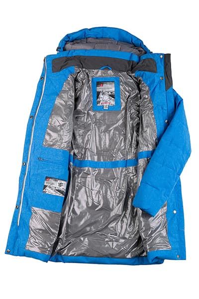 Женский зимний Пуховик High Experience Синий, 6980291