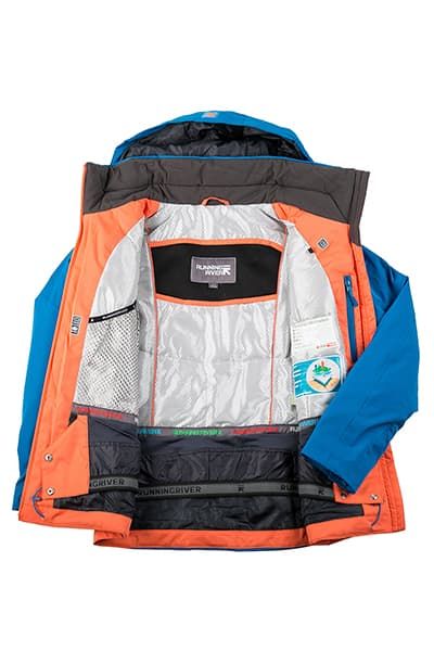 Женская горнолыжная Куртка Running River Синий, 827822