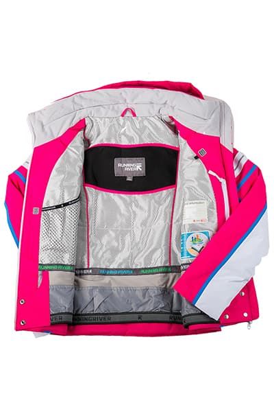 Женская горнолыжная Куртка Running River Малиновый, 827829
