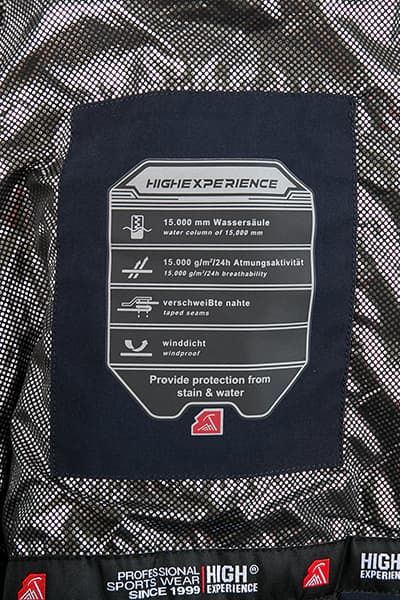 Мужская горнолыжная Куртка High Experience Темно-синий, 6980295