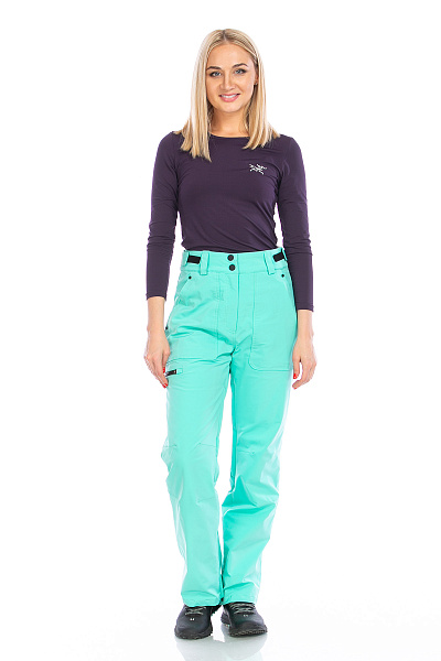 Женские горнолыжные Штаны WHS Мятный, 8783344