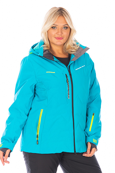 Женская горнолыжная Куртка WHS Бирюзовый, 8783341