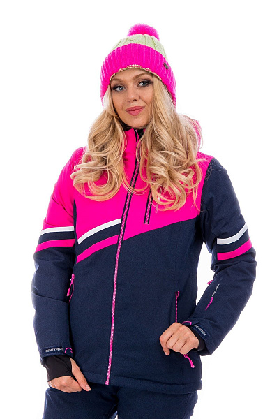Женский горнолыжный Костюм High Experience Малиновый, 6980280K1