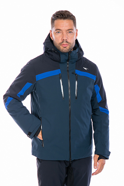 Мужская горнолыжная Куртка WHS Серо-синий, 8783307
