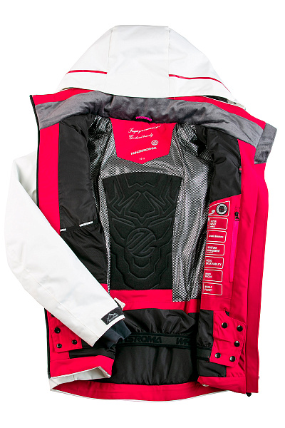 Женская горнолыжная Куртка WHS Белый, 8783340