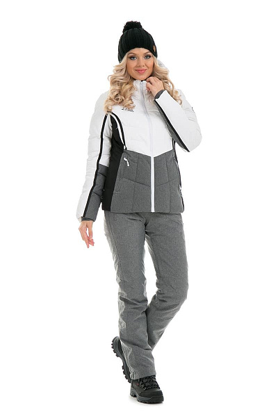 Женский горнолыжный Костюм High Experience Белый, 6980210K3