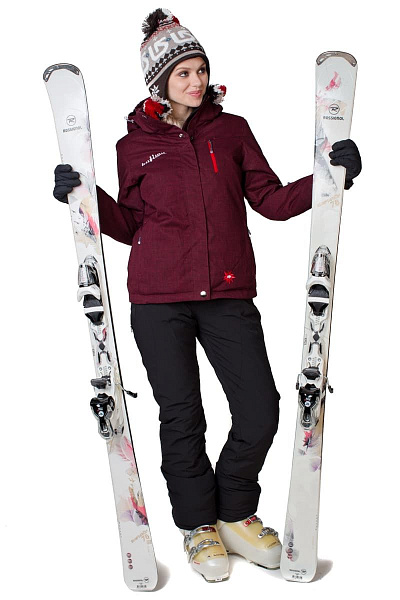 Женский горнолыжный Костюм Bujiwu Бордовый, 66872K1