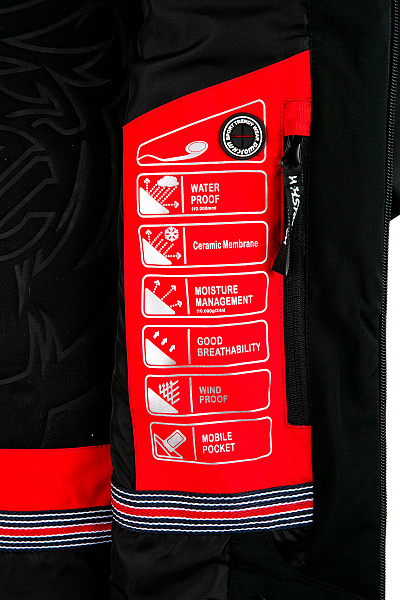 Мужская горнолыжная Куртка WHS Черный, 8783351