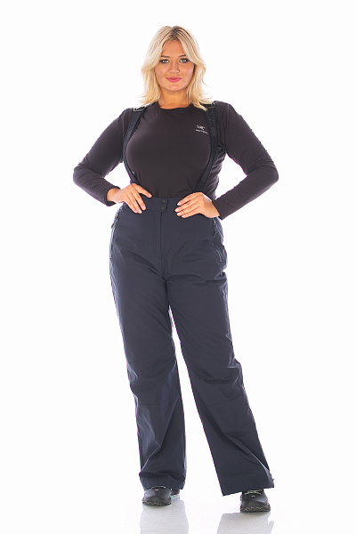 Женские горнолыжные Штаны WHS Темно-синий, 8783315