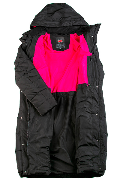 Женский зимний Пуховик Lafor Черный, 76703