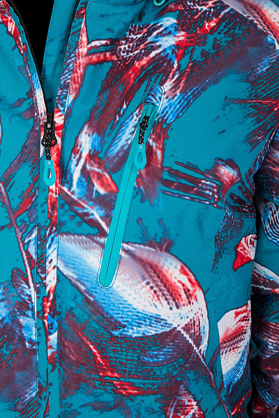 Женская горнолыжная Куртка WHS Бирюзовый, 8783157