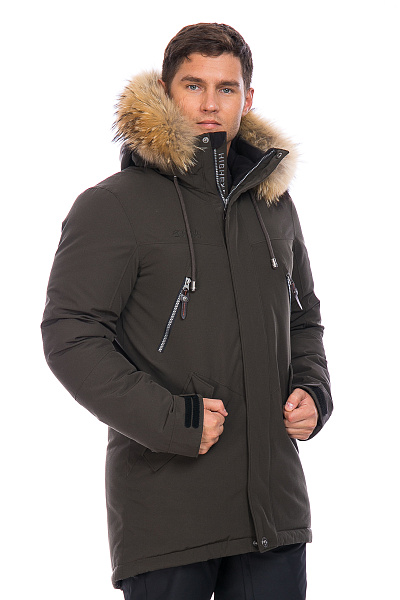Мужская зимняя Парка High Experience Хаки, 6980334