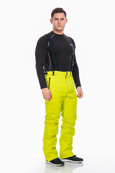 Мужские горнолыжные Штаны High Experience Салатовый, 6980190